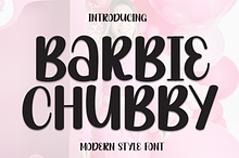 Barbie Chubby | Script Font