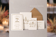 Wedding Invitation Suite Canva bd003, an Invitation Template by TyphoonStudio (Thumbnail 7 of 9)