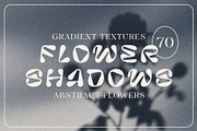 MONOCHROME Gradient & Floral Overlay, a Texture Graphic by Oksana Trygub (Thumbnail 1 of 15)