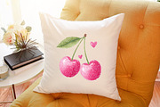 Cherry Coquette Pink Valentine Clipa, an Illustration by Sublimation Artist (Thumbnail 6 of 6)