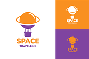 Space Travelling Logo Design Minimal, a Branding & Logo Template by zaqilogo (Thumbnail 1 of 2)