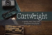 Cartwright | A fun typewriter font, a Serif Font by Sunkissed Minimalist (Thumbnail 1 of 3)