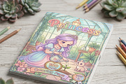 Magical Princess Coloring Book Vol29, a Person Illustration by ikarifq shop (Thumbnail 2 of 7)