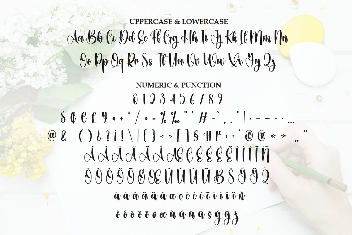 Lettering | Script Font, a Handwritten Font by Scratchones (Photo 7 of 9)