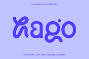 Hago - Playful Sans, a Sans Serif Font by Pandeka Studio (Thumbnail 1 of 11)