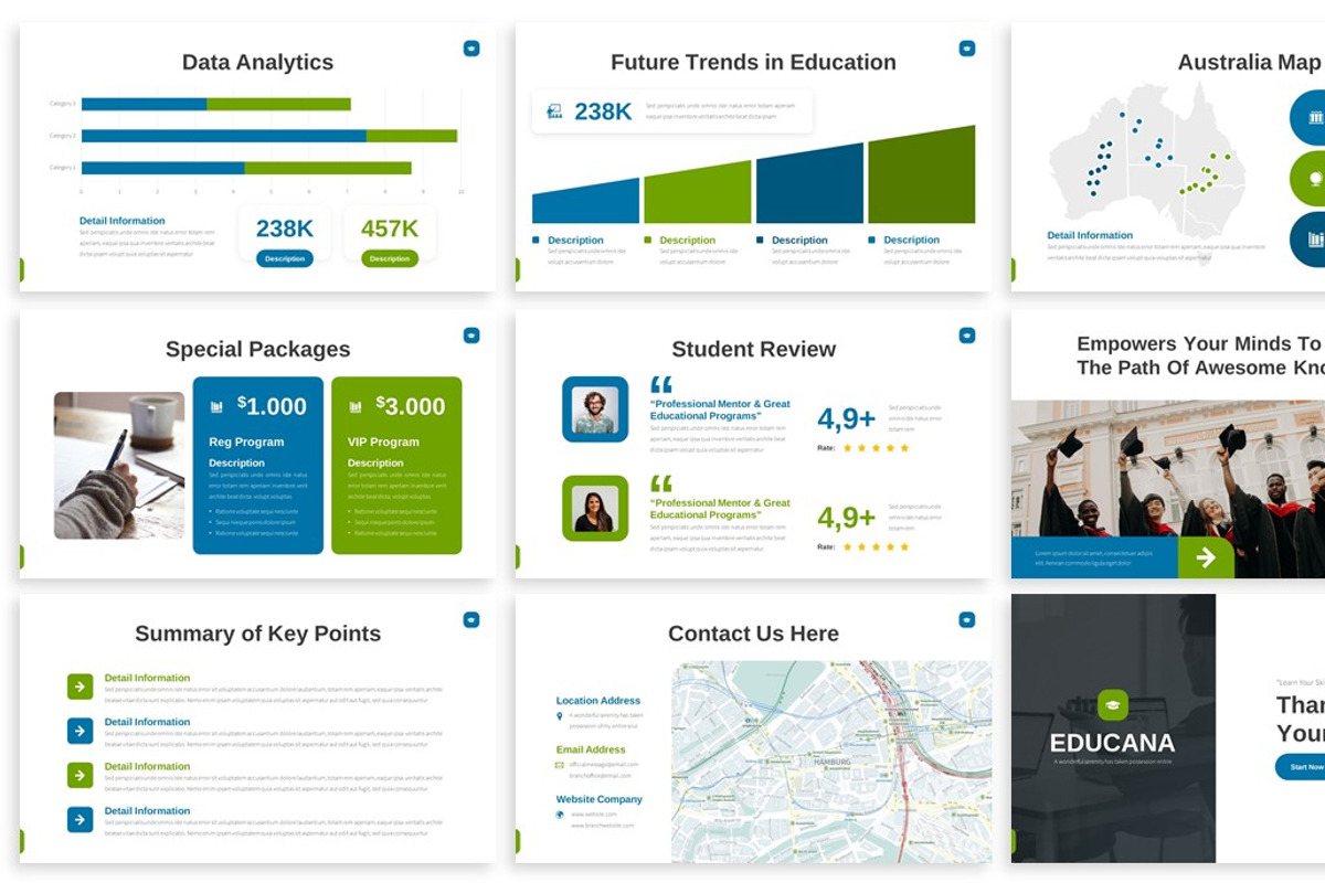 Educana - Education Google Slides, a Presentation Template by SlideFactory (Photo 4 of 4)