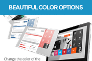Flat Resume - Virtual Business Card, a HTML Template by MustacheThemes (Thumbnail 2 of 3)