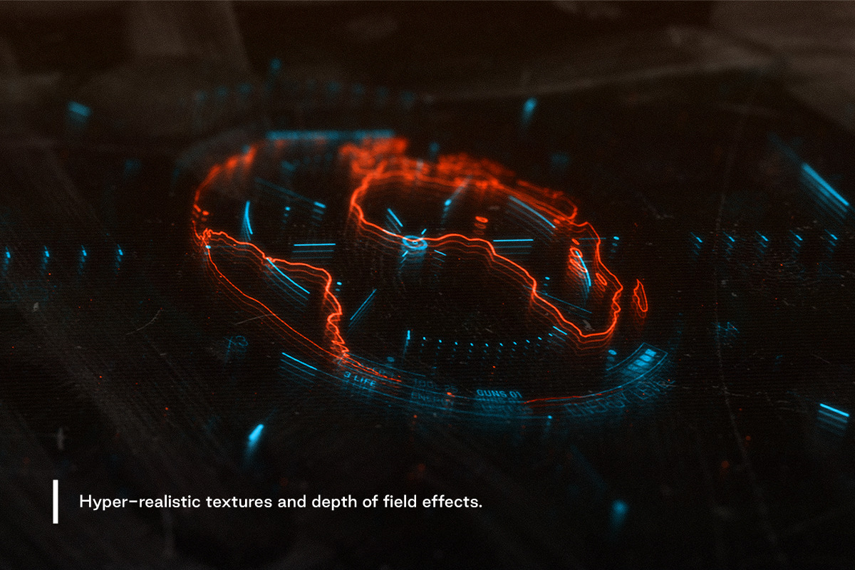Cyber - Futuristic Neon Display, a Texture Graphic by Studio 2am (Photo 3 of 9)