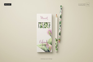 Color Pencils Mockup Set