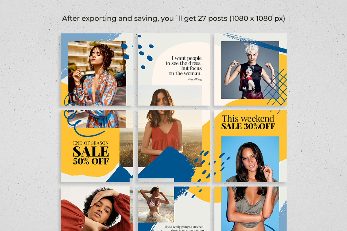Thumb - Instagram Puzzle Feed, a Social Media Template by Plan B (Photo 3 of 6)