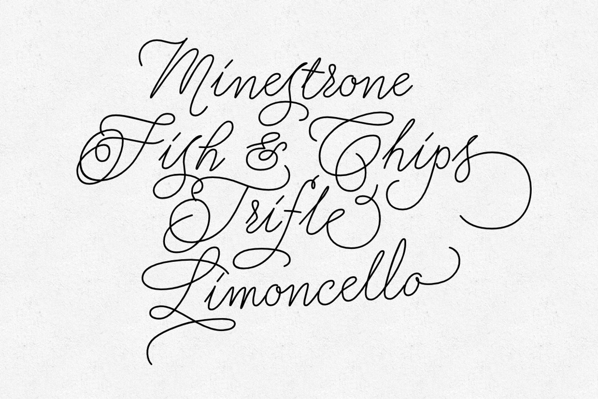 Charlize - 3 fonts preview 4
