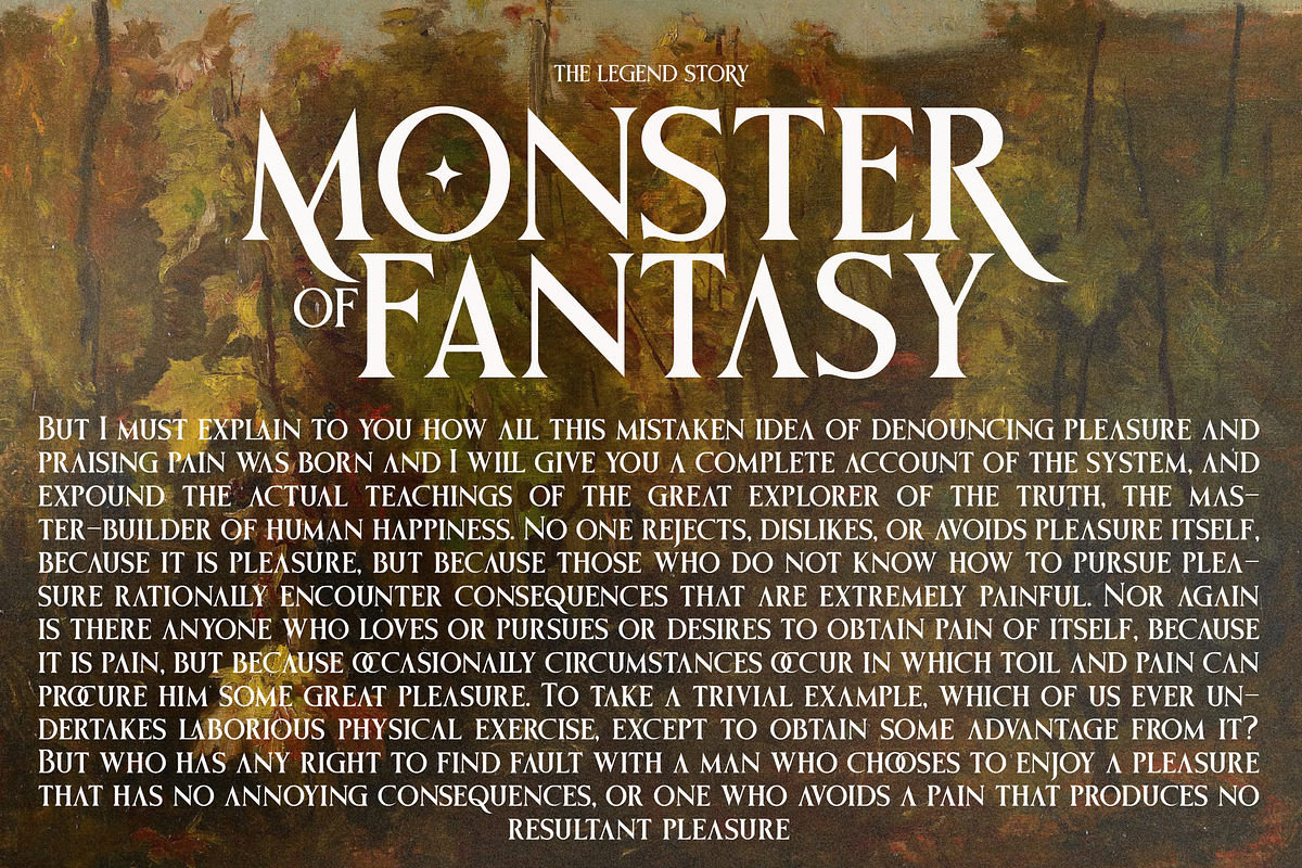 Monster Of Fantasy Modern Serif Font, a Serif Font by Storytype Studio (Photo 8 of 15)