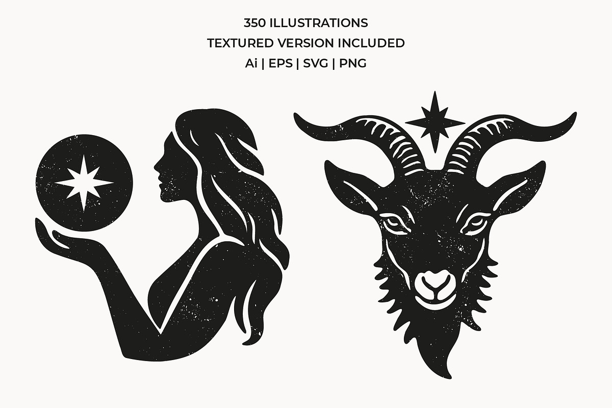 Mystical symbol illustration set, an Object Graphic by NatalieArtShop (Photo 15 of 17)