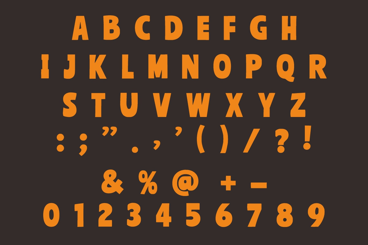 Start Zone, a Font by Fourteen Letter (Photo 6 of 7)