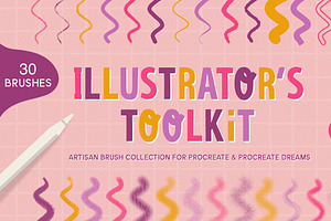 Illustrator's Toolkit, a Brush Add-On by Jutta Schneider