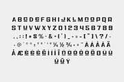 Qorent Display Bold Sans, a Sans Serif Font by Artiveko (Thumbnail 6 of 8)
