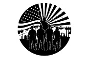 America Worker Vector Bundle, an Illustration by jahid234 (Thumbnail 5 of 21)