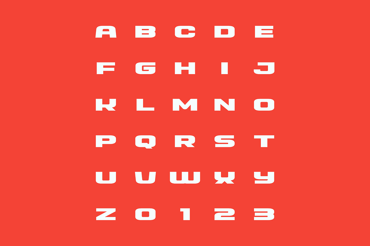 Firearm Cyrillic Heavy Typeface, a Sans Serif Font by alpercakici (Photo 8 of 13)