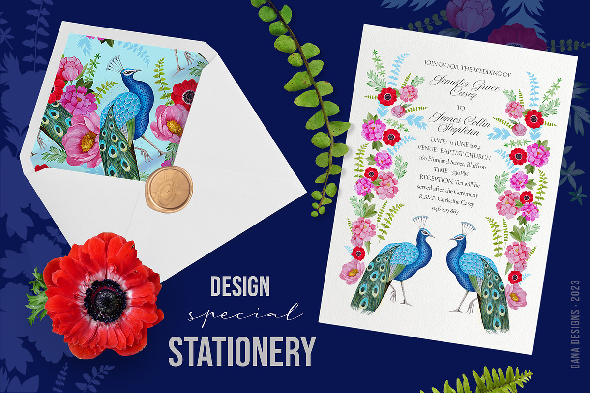 JAI Collection, a Decorative Illustration by Dana Designs (Photo 5 of 14)