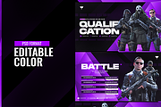 E- Sports Social Media Template, a Social Media Template by Creathift (Thumbnail 5 of 7)