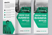 Tri- fold business brochure, a Brochure Template by MightyDesign (Thumbnail 4 of 7)