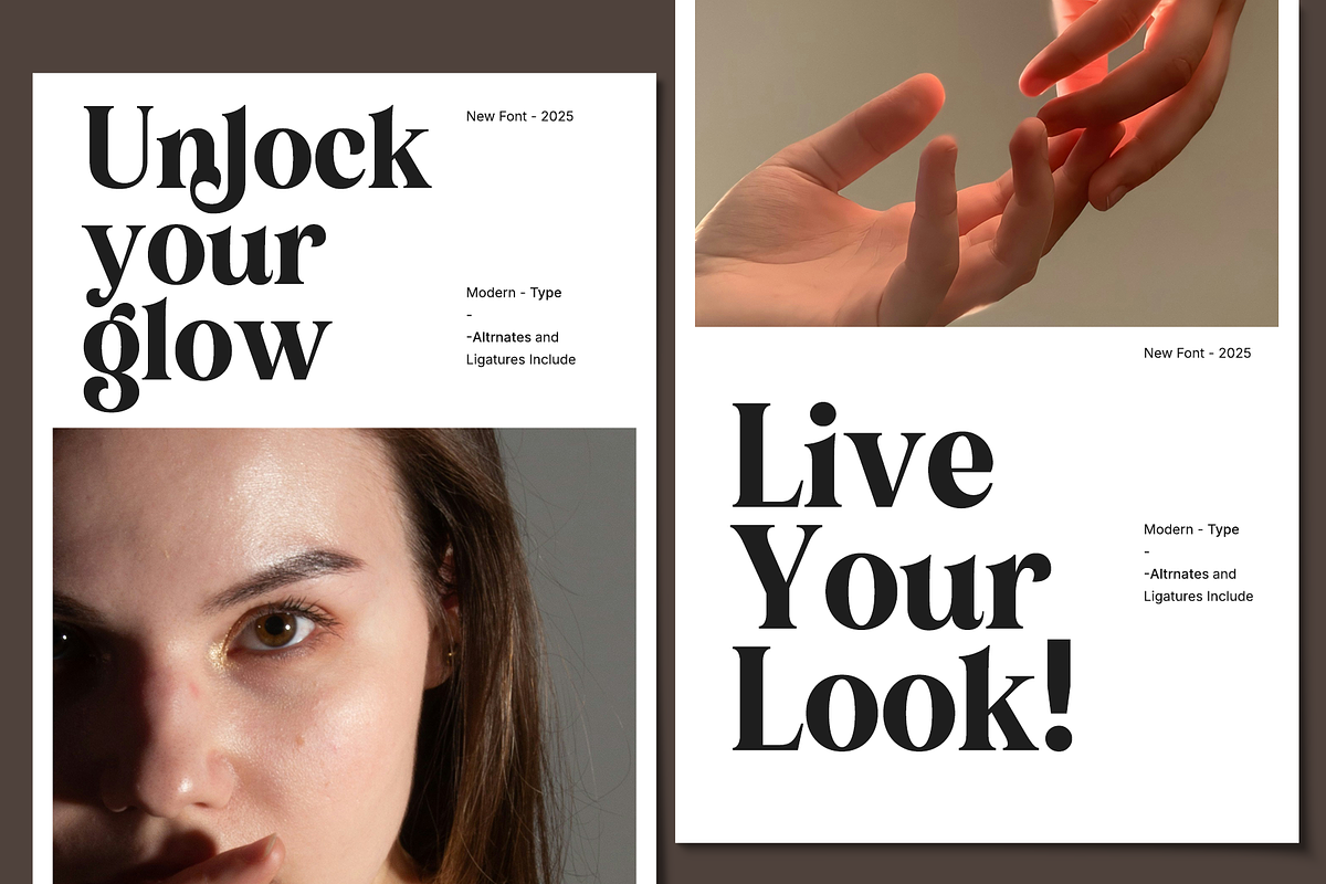 Roamilla - Beauty Logo Font, a Serif Font by Umitype (Photo 8 of 12)