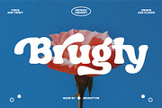Brugty - Thick Display Fonts, a Serif Font by Prioritype Co (Thumbnail 1 of 15)