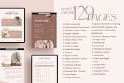 Wellness Workbook Creator | CANVA PS, a Magazine Template by Eviory (Thumbnail 2 of 45)