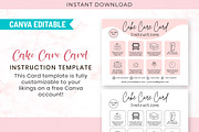 Cake Care Instruction Template, a Design Template by Snapybiz (Thumbnail 4 of 12)