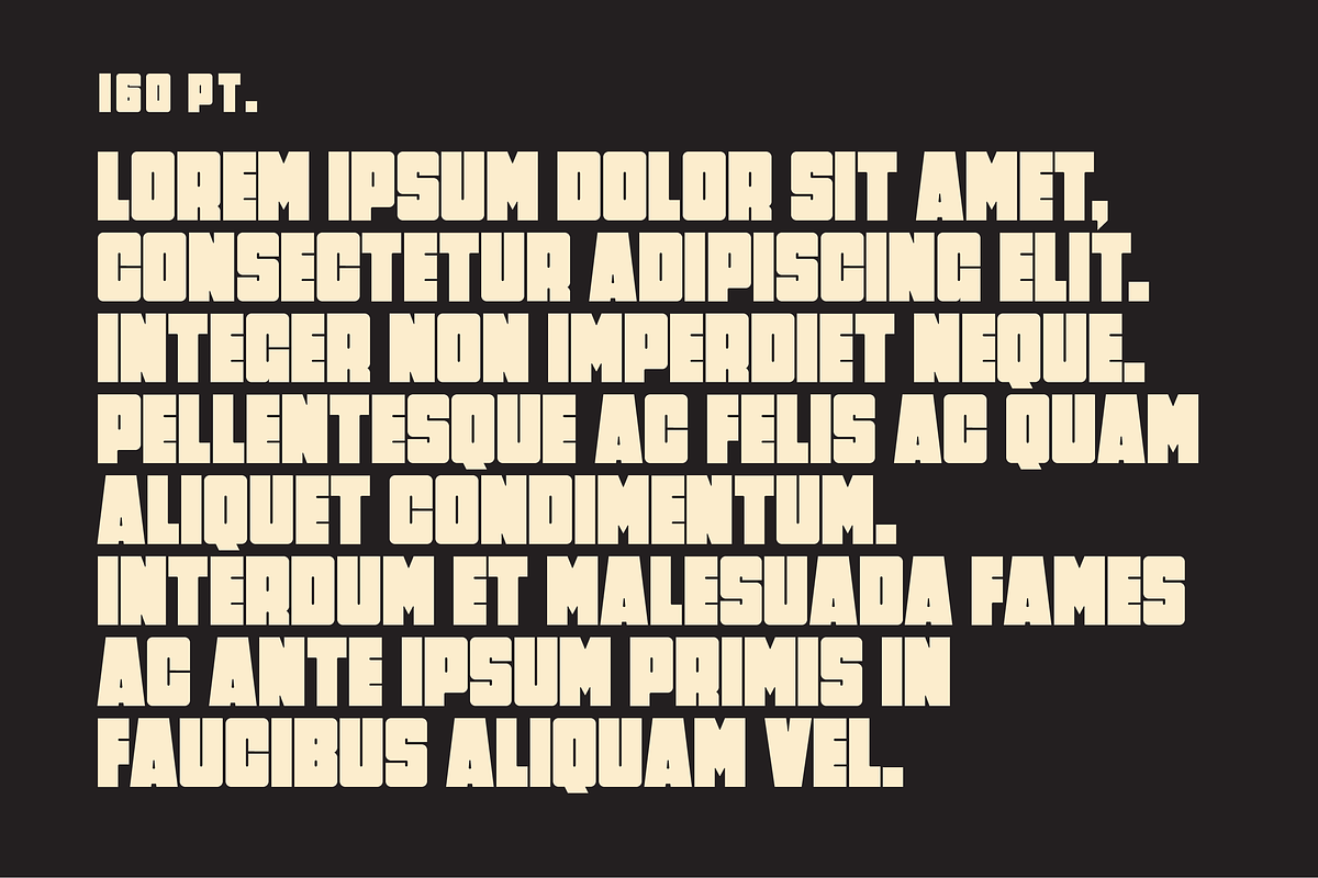 Stuffed Crust, a Font by Drew Melton