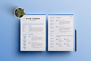 Resume Template 3 Page | CV Template, a Resume Template by The Template Depot (Thumbnail 3 of 7)