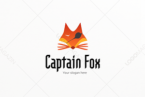 Pirate Captain Fox Logo