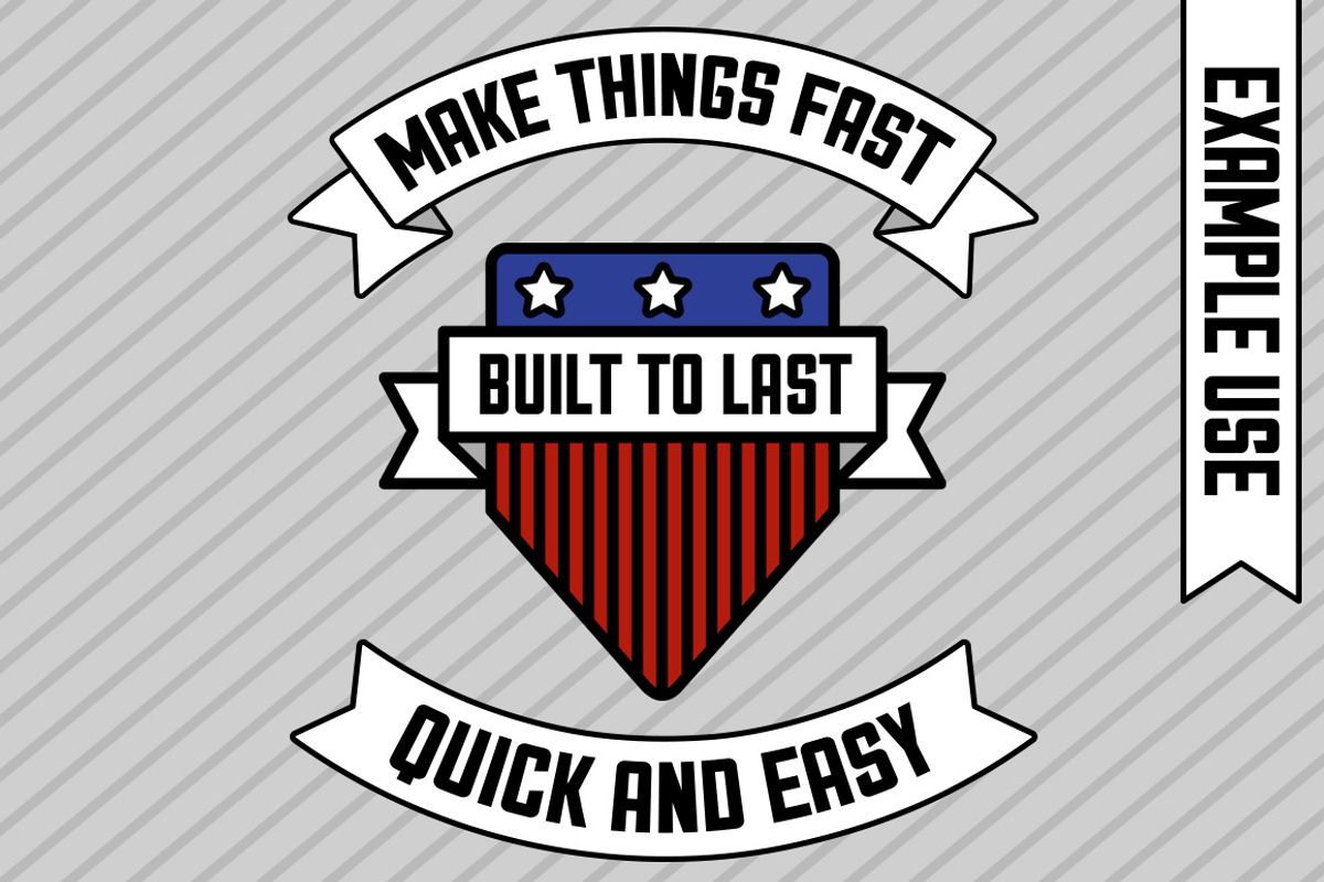 Mega Banner & Badge Pack preview 3