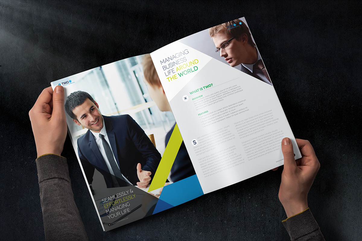 Brochure Template InDesign 02, a Brochure Template by Love Graphic Design (Photo 2 of 5)