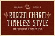 Nordin Slab Blur, a Slab Serif Font by Craft Supply Co. (Thumbnail 3 of 8)