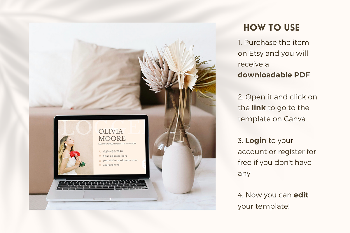 Blogger Email Signature Kit Branding, an Email Template by Golden Horizons Studio (Photo 4 of 10)