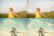 Paper Airplane Overlays, an Object Graphic by DreamyOverlay (Thumbnail 2 of 5)