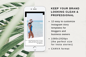 Instagram Stories Templates - CANVA