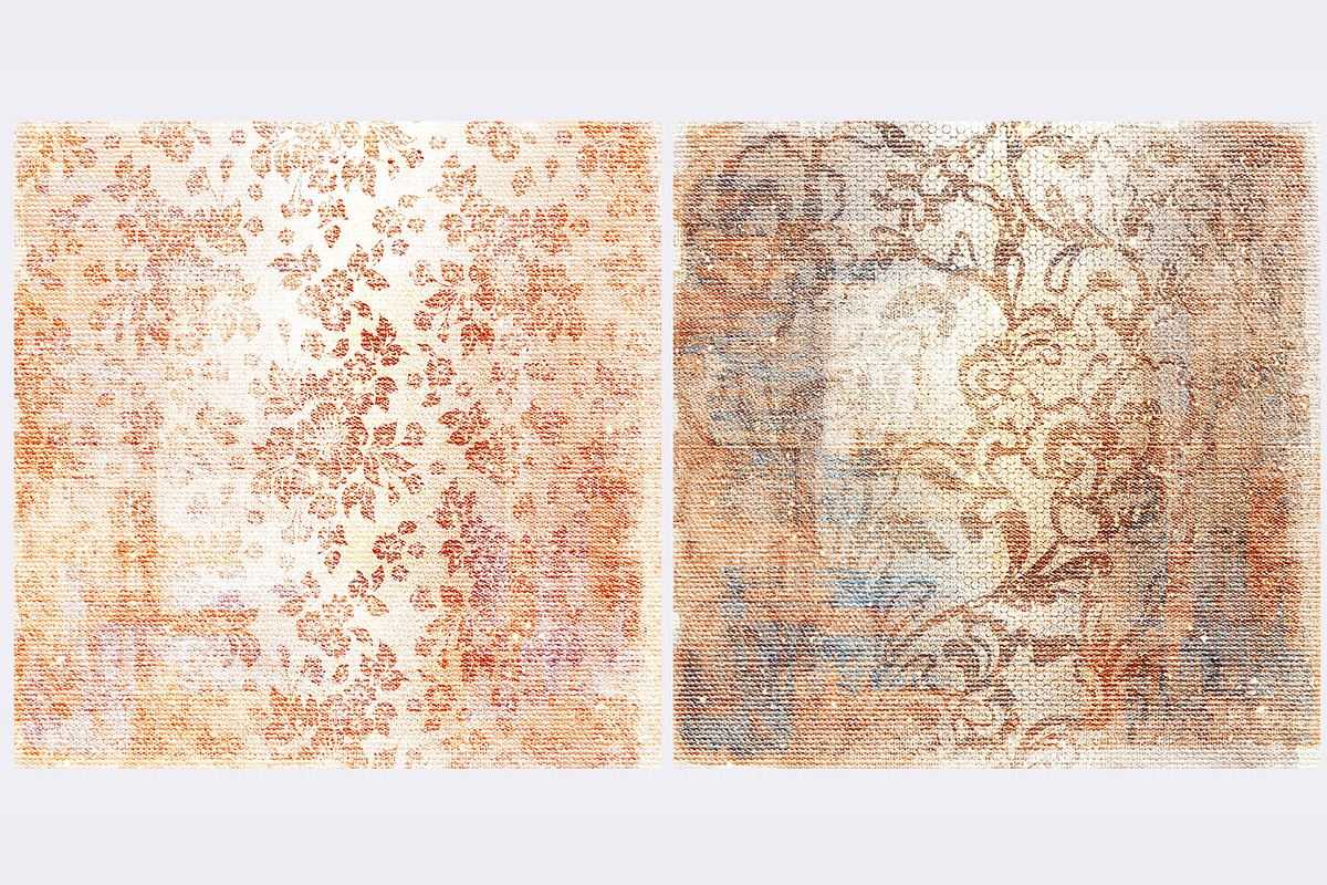 Canvas Floral Textures, a Texture Graphic by sibel dayı (Photo 9 of 9)