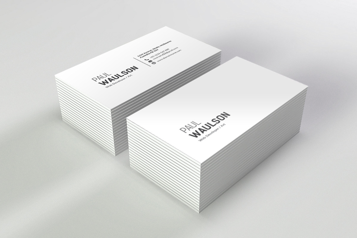 Business Card, a Business Card Template by ThemeDevisers (Photo 2 of 3)