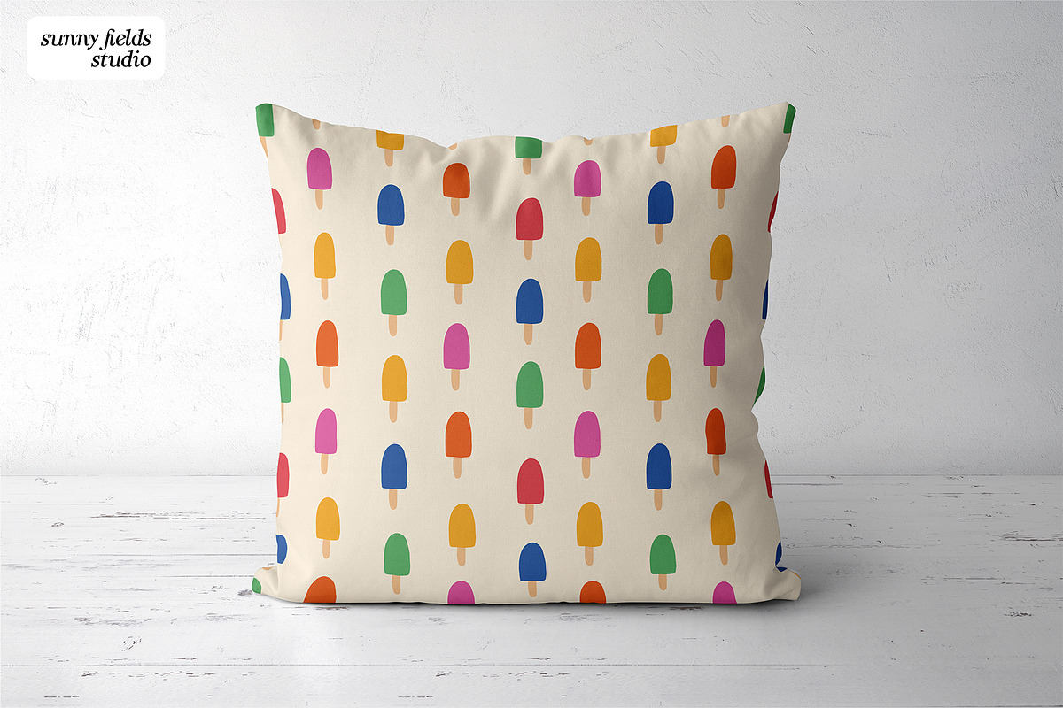Ice Cream Bars Seamless Pattern, a Pattern Graphic by Sunny Fields Studio (Photo 9 of 10)