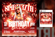 Birthday Flyer Template, a Flyer Template by RTXdesinger99 (Thumbnail 2 of 3)