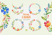 -25% Sunny Garden. Floral Bundle, a Decorative Illustration by StarJam (Thumbnail 3 of 11)