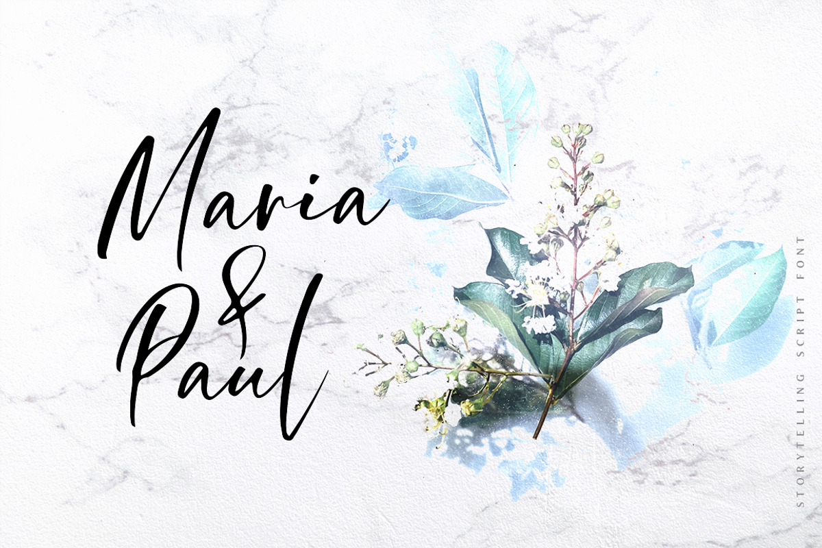 Storytelling - Modern Calligraphy preview 4