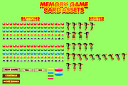 Memory Game Card Assets, an Illustration by erkoudesign (Thumbnail 3 of 3)