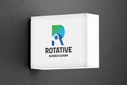 Rotative R Letter Logo, a Branding & Logo Template by Design_Planet (Thumbnail 3 of 4)