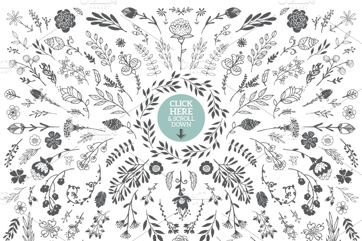 Designer's Hand Sketched Megapack, an Animal Illustration by Lisa Glanz (Photo 2 of 5)