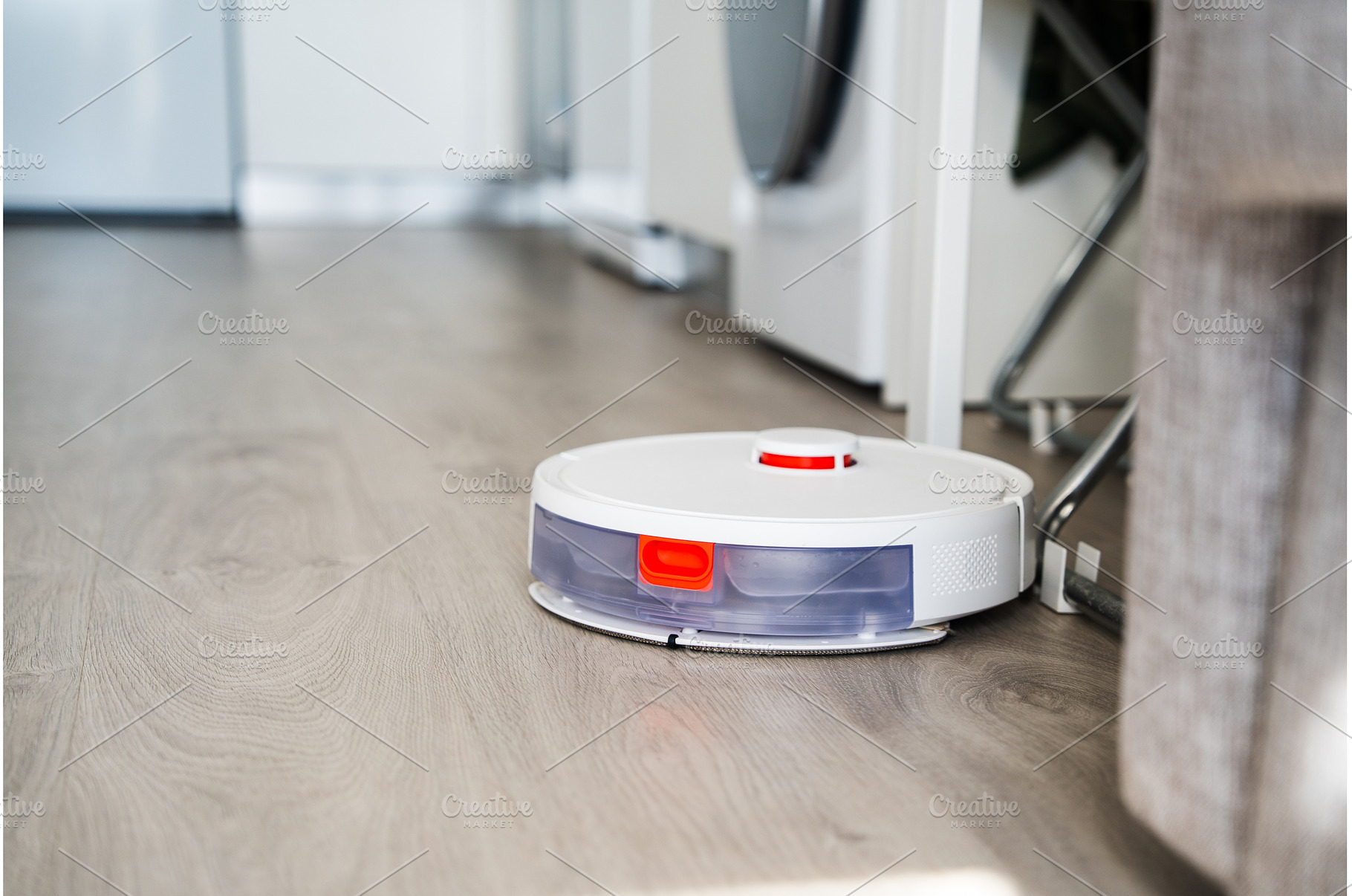 Smart robot vacuum cleaner, a Technology Photo by volodymyrshtun13795