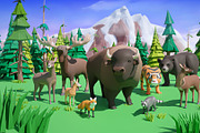 Animals 1, an Animal 3D Model by ithappy (Thumbnail 5 of 32)