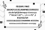 Friends Forever - Childrens font duo, a Script Font by JuliyArt (Thumbnail 4 of 13)